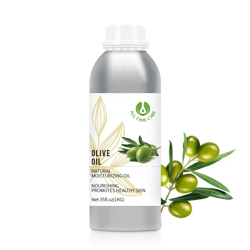 High Quality 100% Natural Pure Extra Virgin Skincare Body Base Olive Oil Hair Deep Conditioning Treatment Hair Carrier Oil
