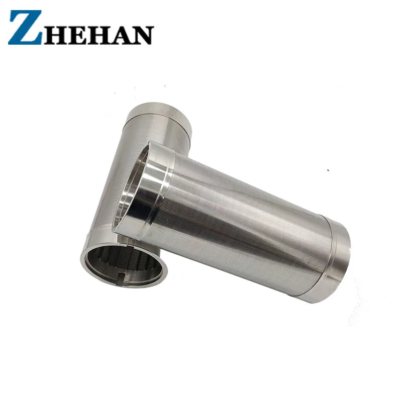 Hot sale trade assurance wedge wire screen continuous slot tube filter screen johnson well screen