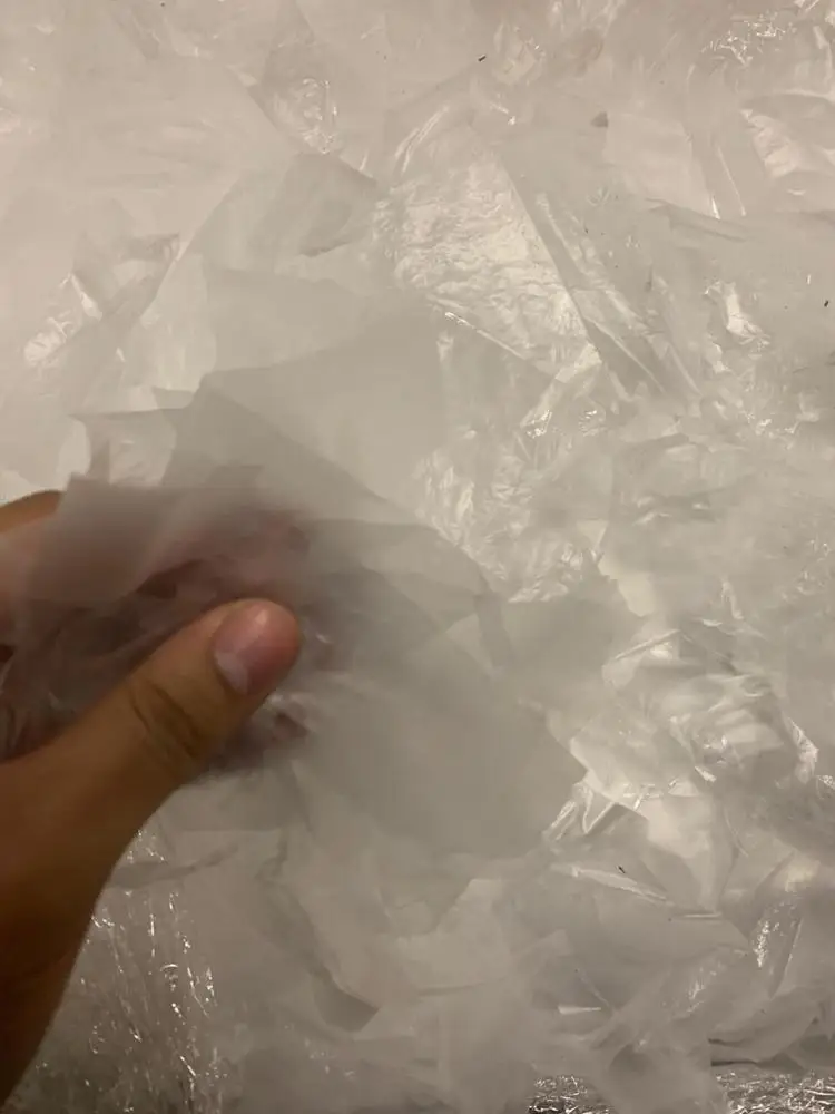 Film PE PP Plastic in Bales / Clear Plastic Film Transparent Europe NO Contamination