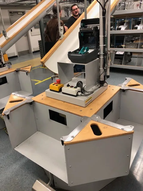 100% Genuine Sort 4000 Pieces an Hour with This Hanging Sorter