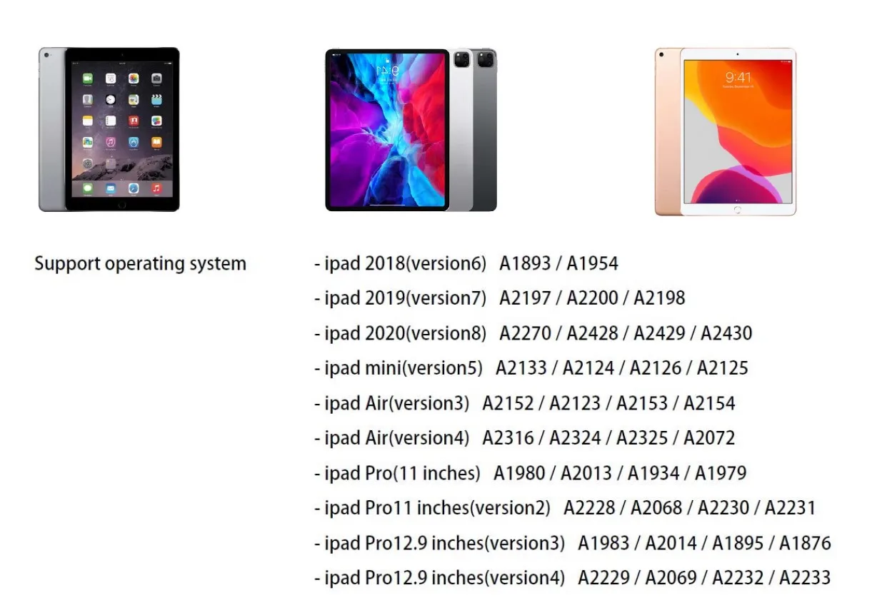 For Student Use Universal Stylus  Palm Rejection Pencil Compatible with 2018-2021 iPad Pro