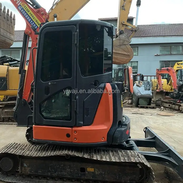 Гусеничный Экскаватор HITACHI ZX55 б/у японский двигатель ZX 55 U 55U