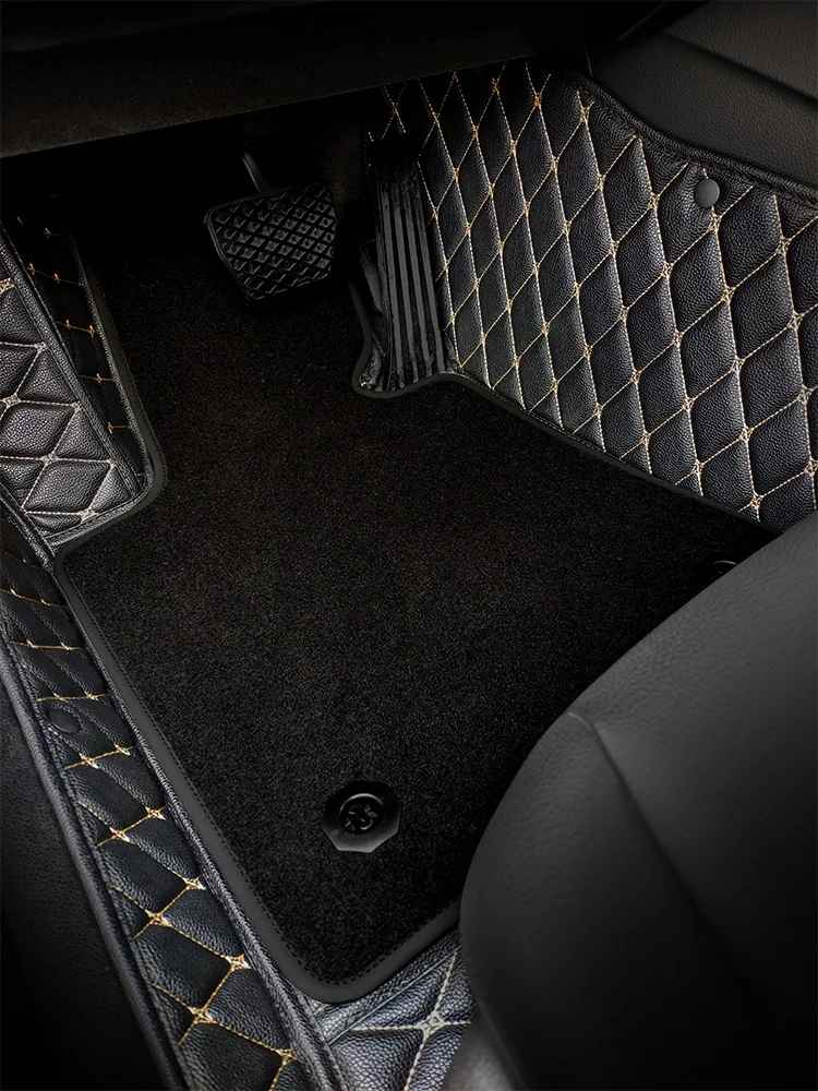 diamond stitch car mats