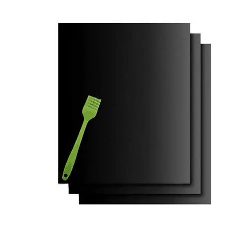 Heat Resistance Easily Cleaned Non-stick BBQ Grill Mat  in 0.13mm thick 40*33cm size