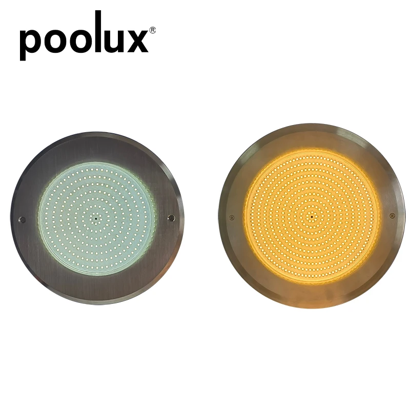 2022 High Quality Waterproof 260mm IP68 12V AC Underwater Ultra thin Resin wall mounted Lamp Led Swimming Pool Light