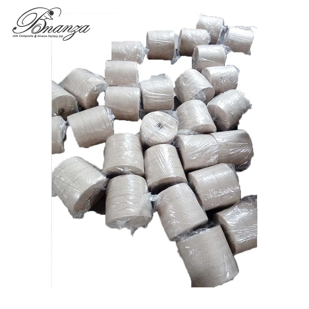 Mesta 100% Bright White Jute Yarn 9Lbs and 3Ply Product