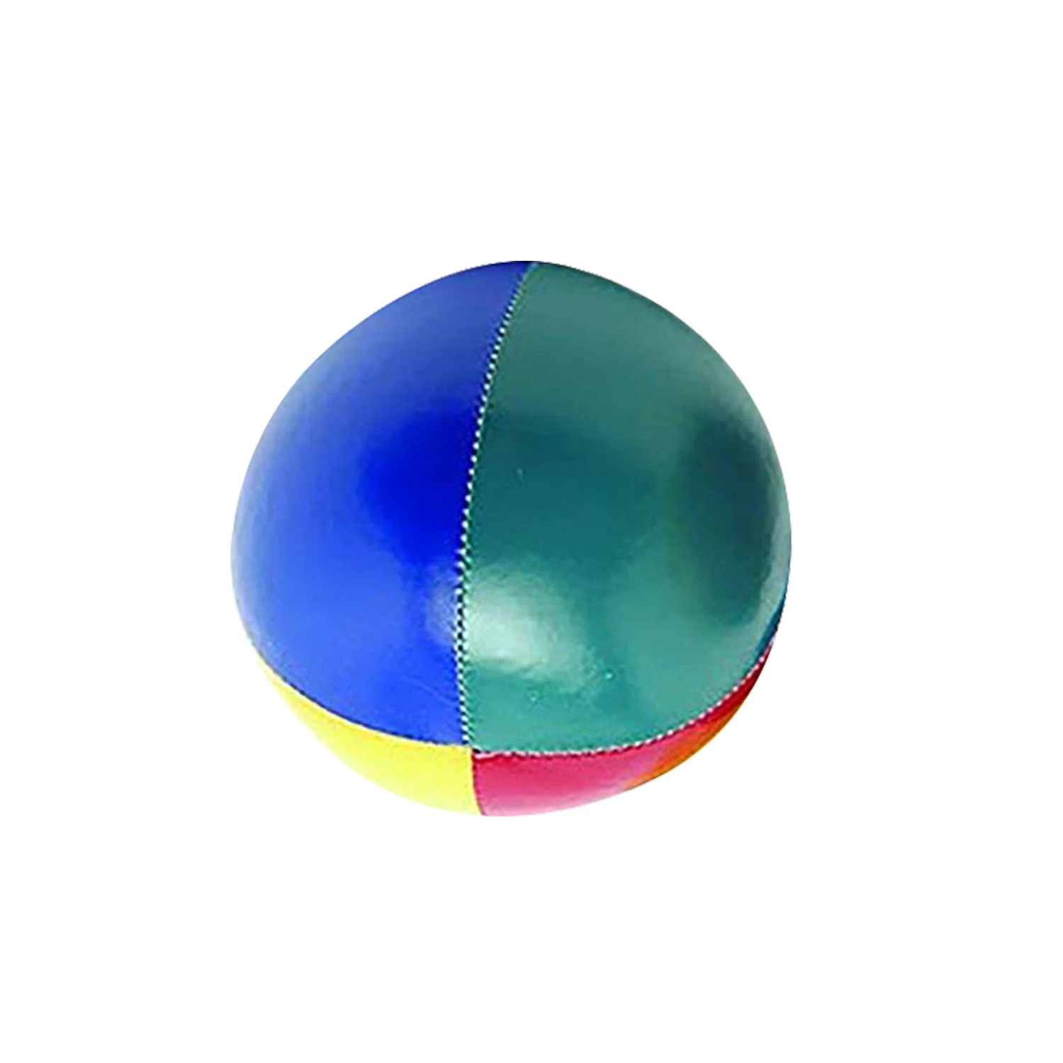 Оптовая продажа ПВХ искусственная кожа для детей и взрослых индивидуальный цветной жонглинг мяч вязаный 4 панели профессиональный контакт кожаный