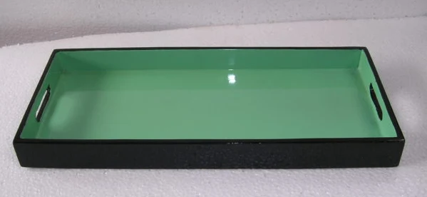 
Rectangular lacquer tray, handmade lacquerware from Vietnam, for home-decor, kitchenware, houseware, tableware 