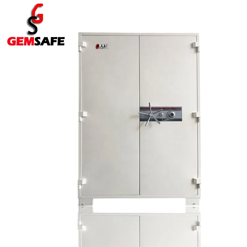 Fireproof dial lock double door big fireproof combination lock Safe manufacturer Foshan China