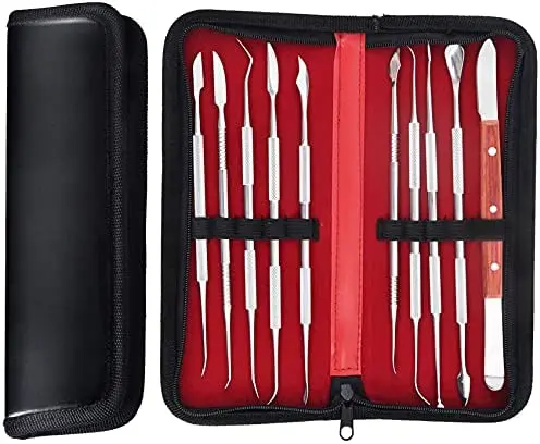 Набор для подготовки короны из 8 стоматологических инструментов нержавеющей стали премиум-класса новая установка лотка высокого качества по оптовой цене низкой