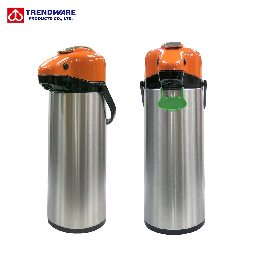 Lever Top Double Stainless Steel Insulated Thermos Flask