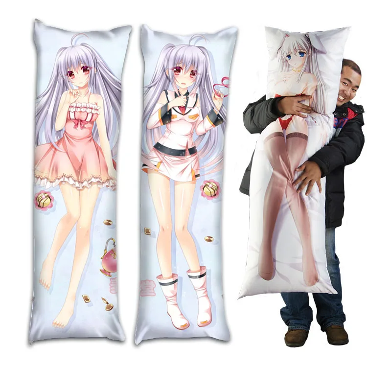 Ayra cute girl anime character pink dress body pillowcase