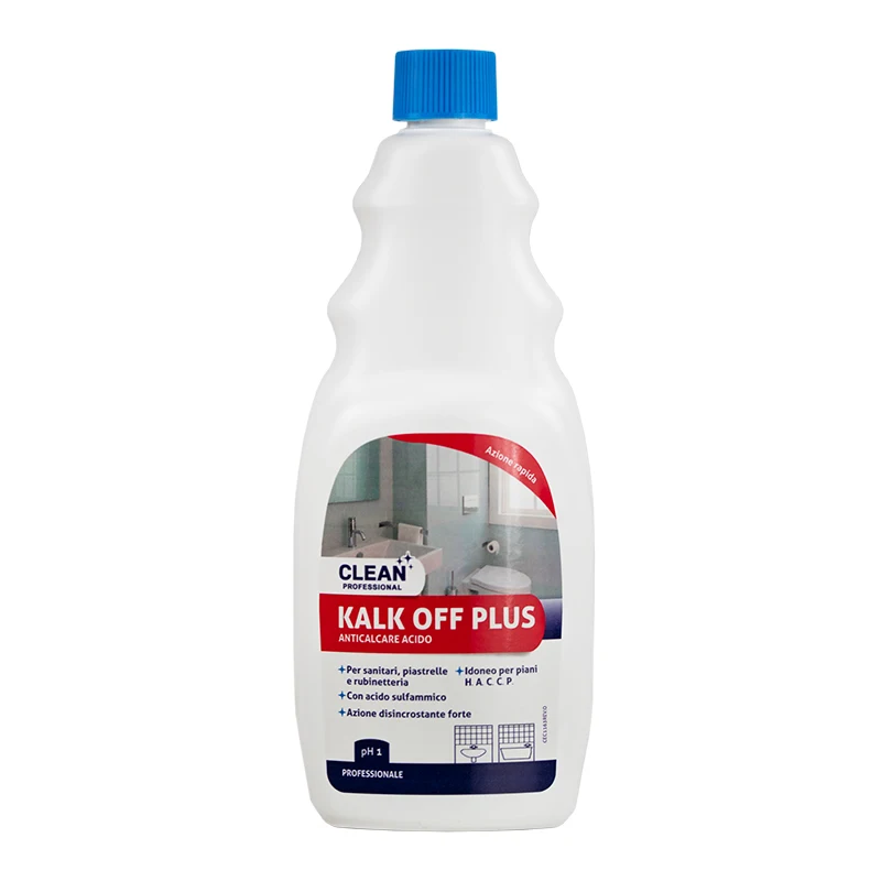 Top Quality professional Italian limescale detergent for food surfaces KALK PLUS 1 liter for export