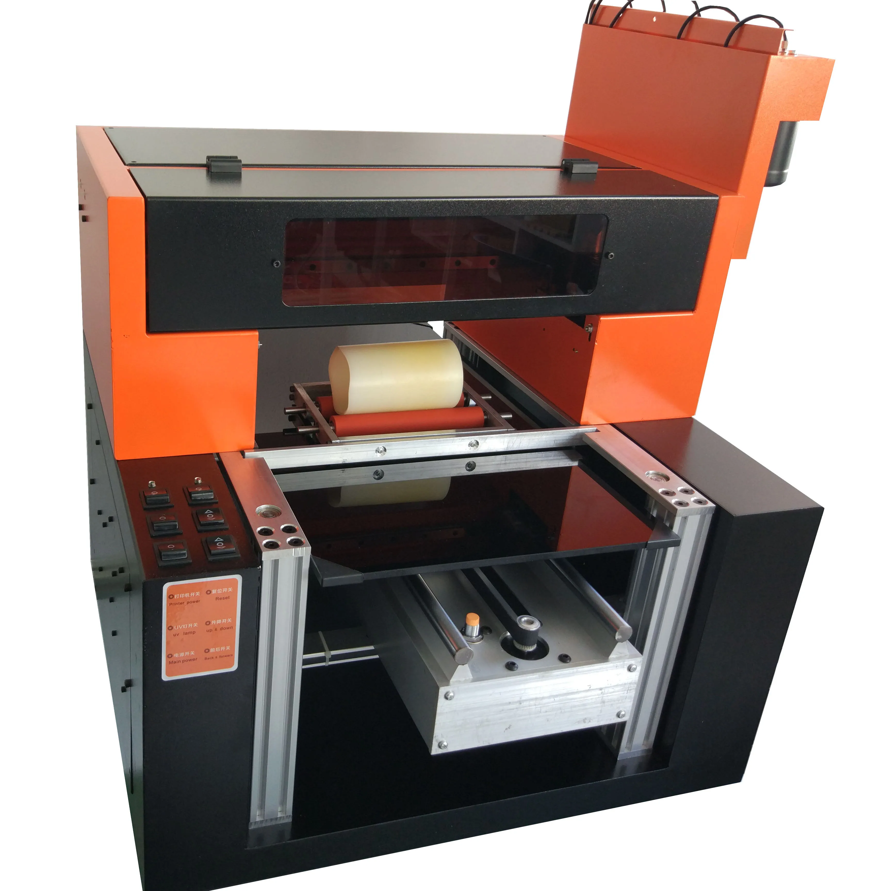 A3 wine glass bottle inkjet uv flatbed printer machine for plastic bottle