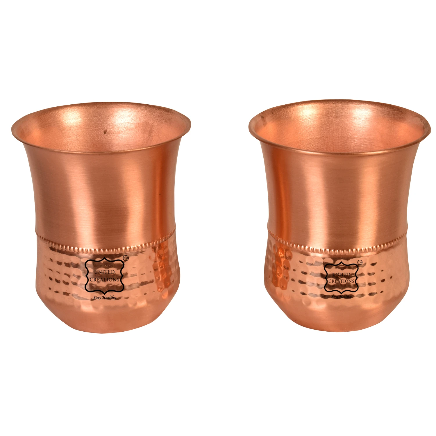 2022 модная чашка из чистой меди с рисунком молотка и матовый дизайн для питья сока пользовательским логотипом индийские медные мерные чашки