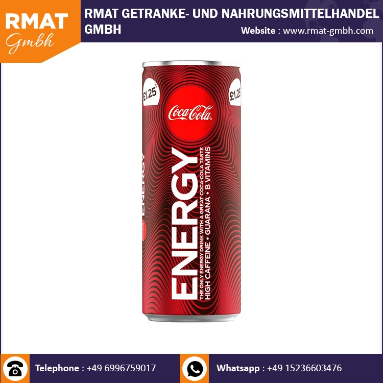 
Top Selling Coca Cola Energy Drink Exporter 