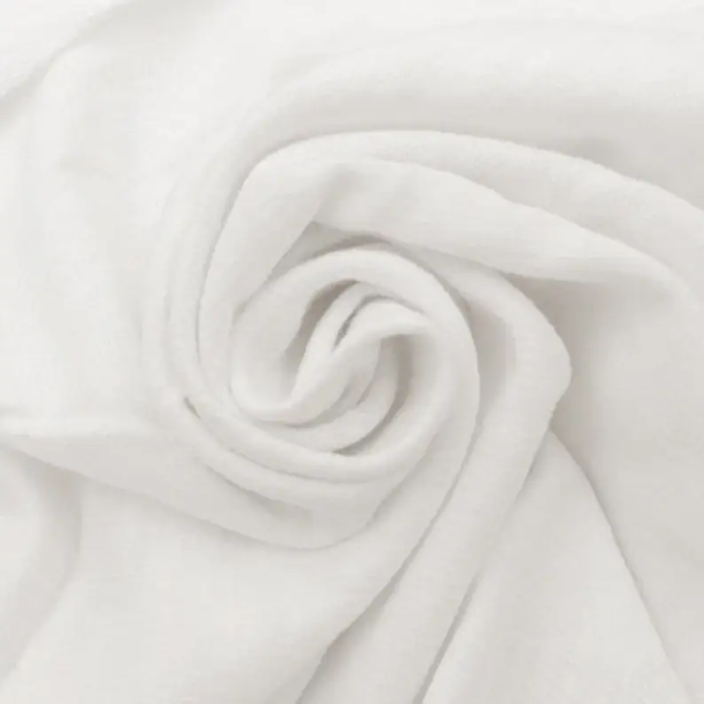 Gray Dark 100% Cotton Slub French Terry Fabric for Wholesale - Style 811