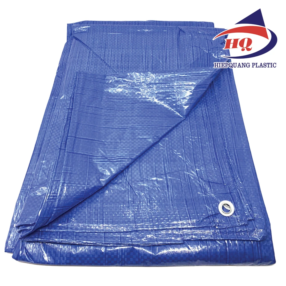 Blue Tarp Poly Tarpaulin 6x8 Tent Canopy Boat Car Camping Roof