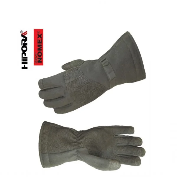 Flight Flyers Gloves Nomex Touch Screen Pilot Fire Resistant Fire Proof Water Proof Leather Gloves from Pakistan