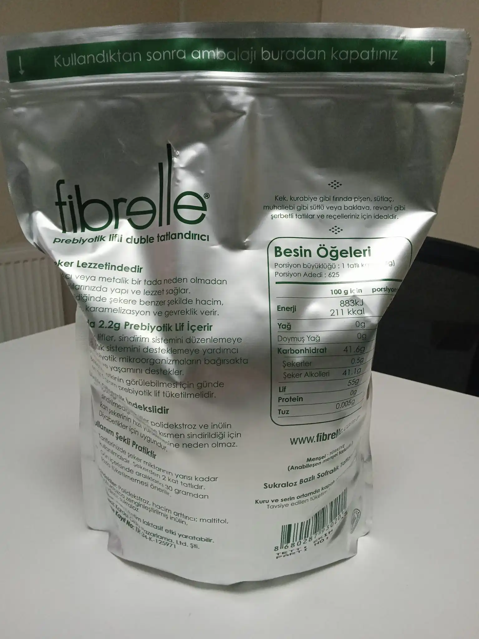 Amazing Double Zero Slim Sweetener Wholesale Prebiotic Erythritol Stevia Low Glysemic Index Bakery Desserts Cookies