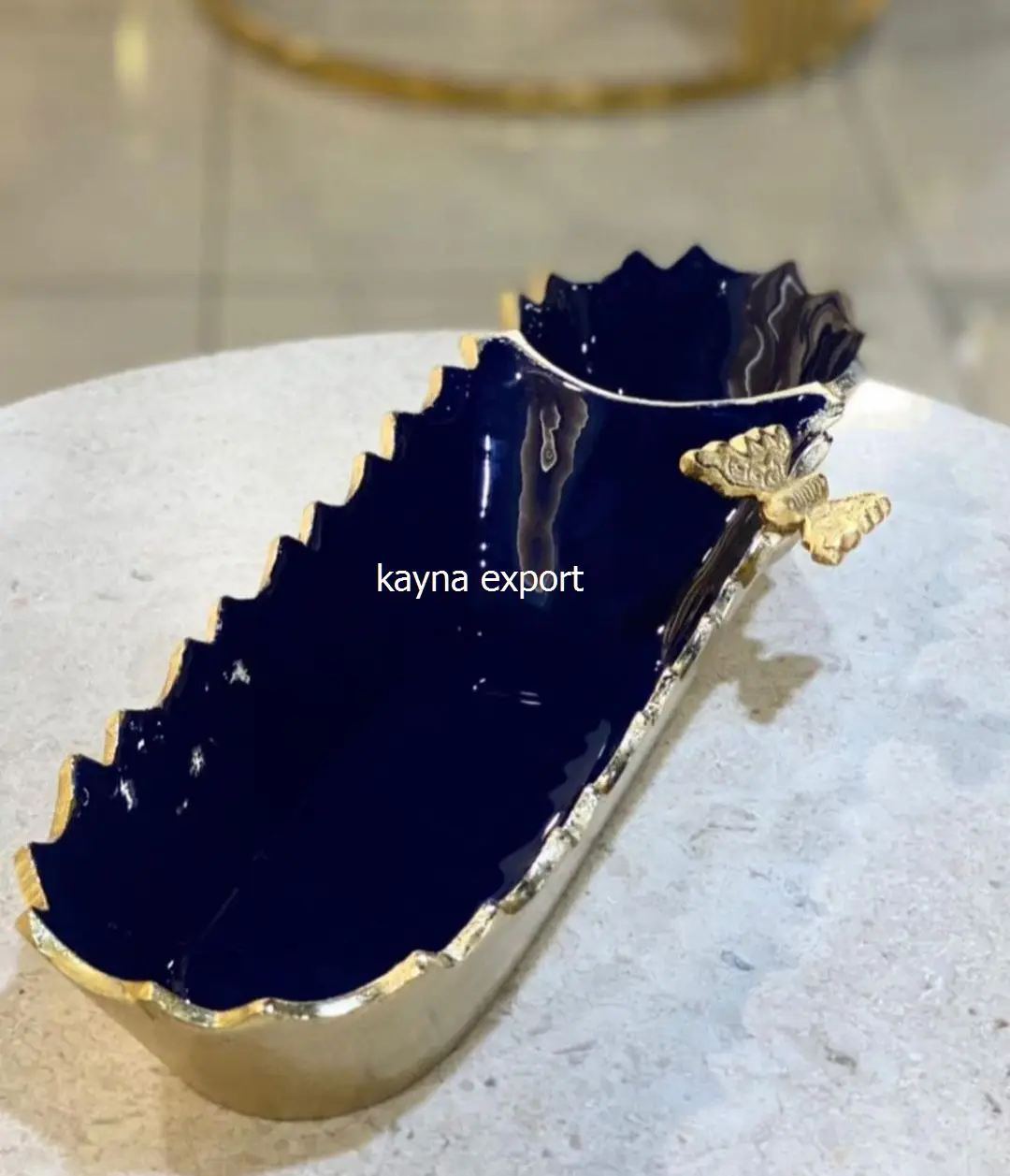 modern decorative metal fancy bowl