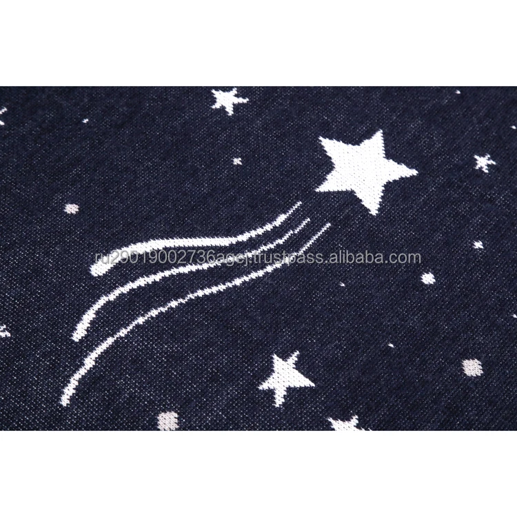 Quality knit cover blanket for autumn/winter traditional folk crafts of Orenburg manufacturer prices down knitwear