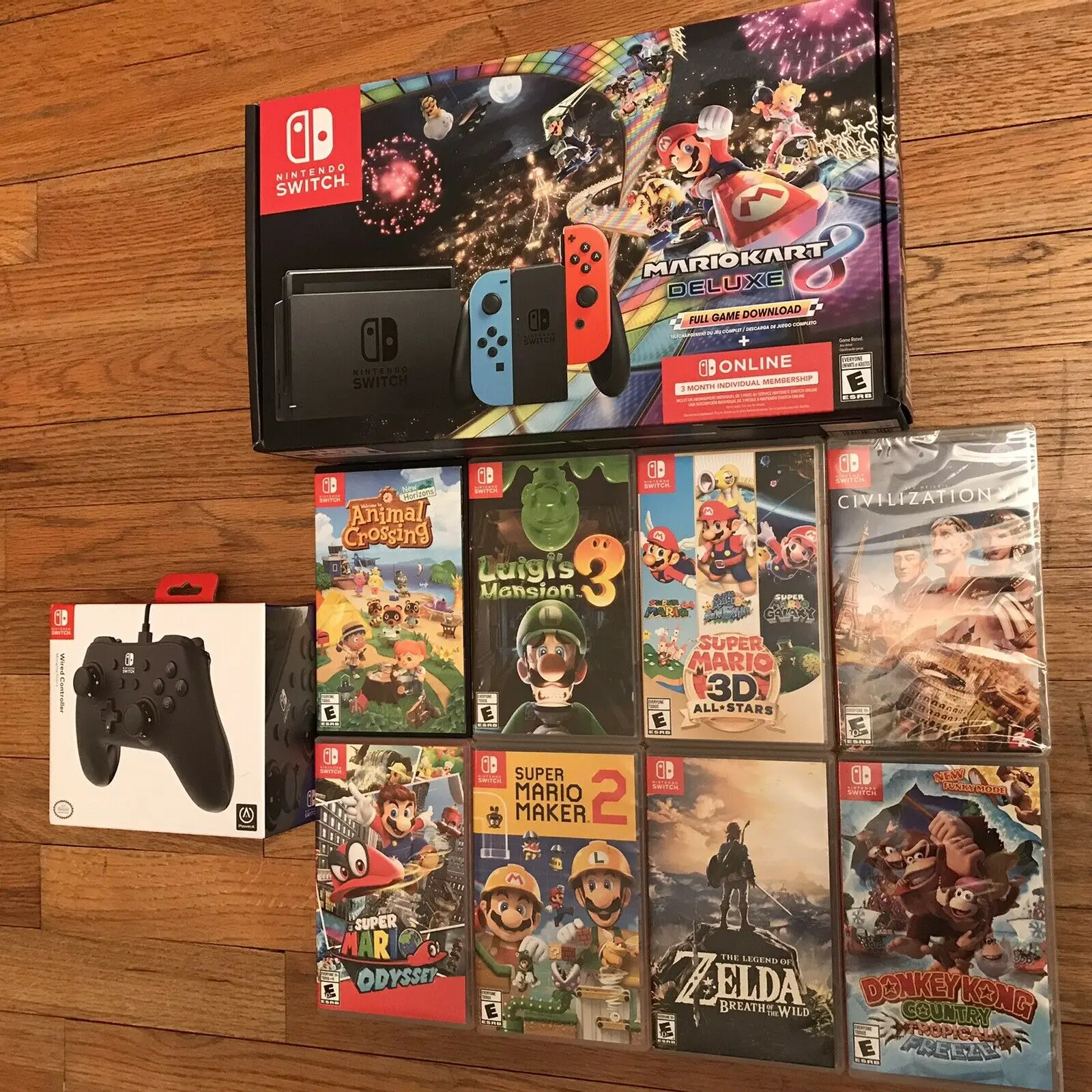 
DISCOUNT OFFER FOR 100% New Original Nintendo switch 32GB console GAMES BUY 10 GET 5 FREE 