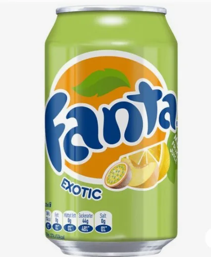  Горячая Распродажа FANTA экзотическое Европейское производство CAN 33cl лучшая оптовая