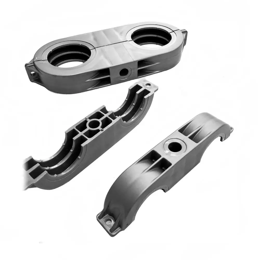 PVC 25 dual pipe alignment clamps with ear