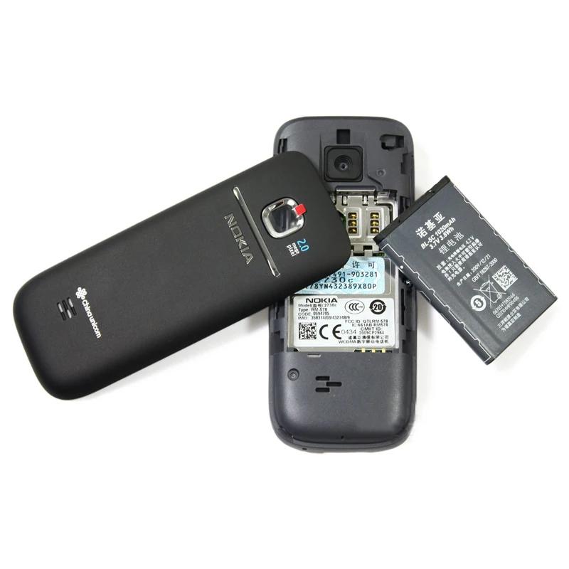 Для Nokia 2730 Classic Mobile Phone 2730c разблокированный телефон Gsm Wcdma настроить Арабскую русскую