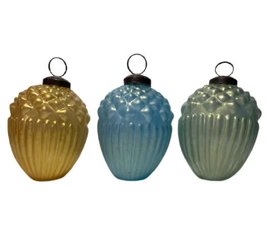 Designer Hanging Round Glass Christmas Balls Exporter decorative glass balls for gardens Christmas decoration glass balls