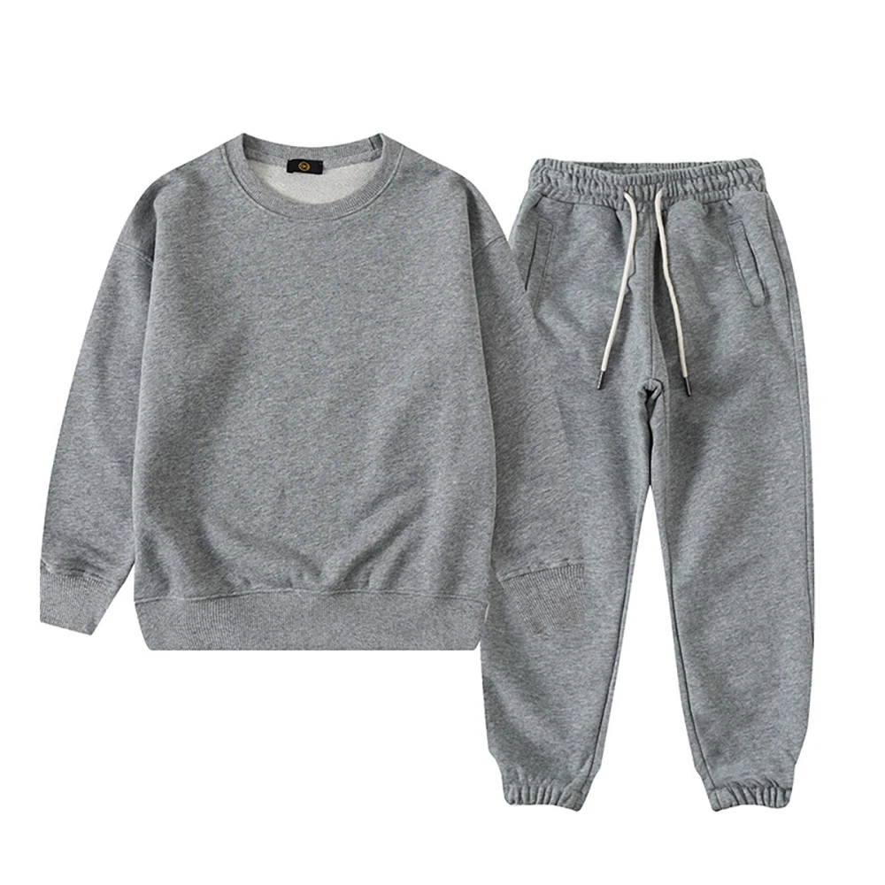 Cotton Fleece Children Sweat Suit Hot Online Sale Kids Sweat Suit Custom Logo Men Sweat Suit