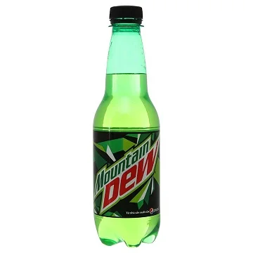 Бутылка для безалкогольных напитков MOUNTAIN DEW 390