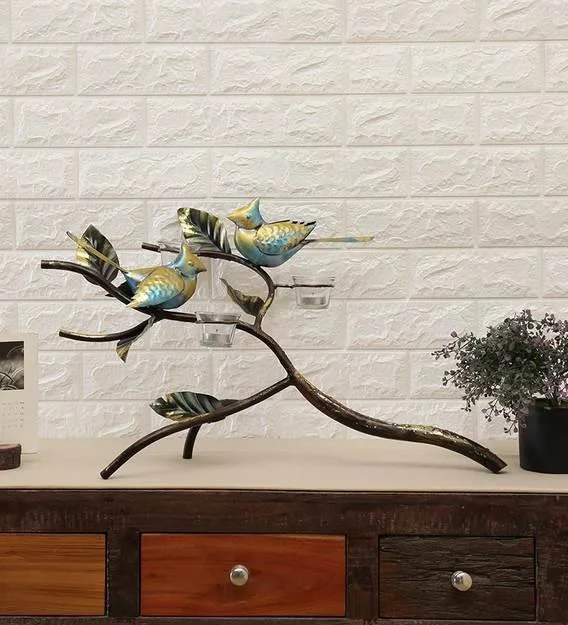 2 B ИИР T-LITE Amazon и маталлическая завязка с декоративными металлическими класса люкс ручной работы ржавчины домашнего офиса украшение стола