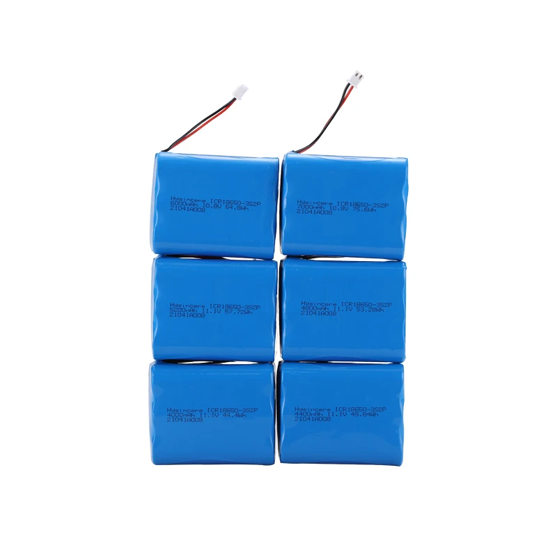 Зарядное устройство lipo 2000 мАч 11 1 v мА/ч 5.2ah 10.4ah литий-ионная аккумуляторная батарея 6600mah icr 18650 4400mah icr18650 5200 8000 20ah 3s3p 3s2p