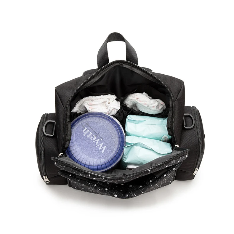 Private Label Woman Cradle Big Diaper Caddy Storage Bag Mum And Baby Lounger Kit Bag Manufacturers Daddy