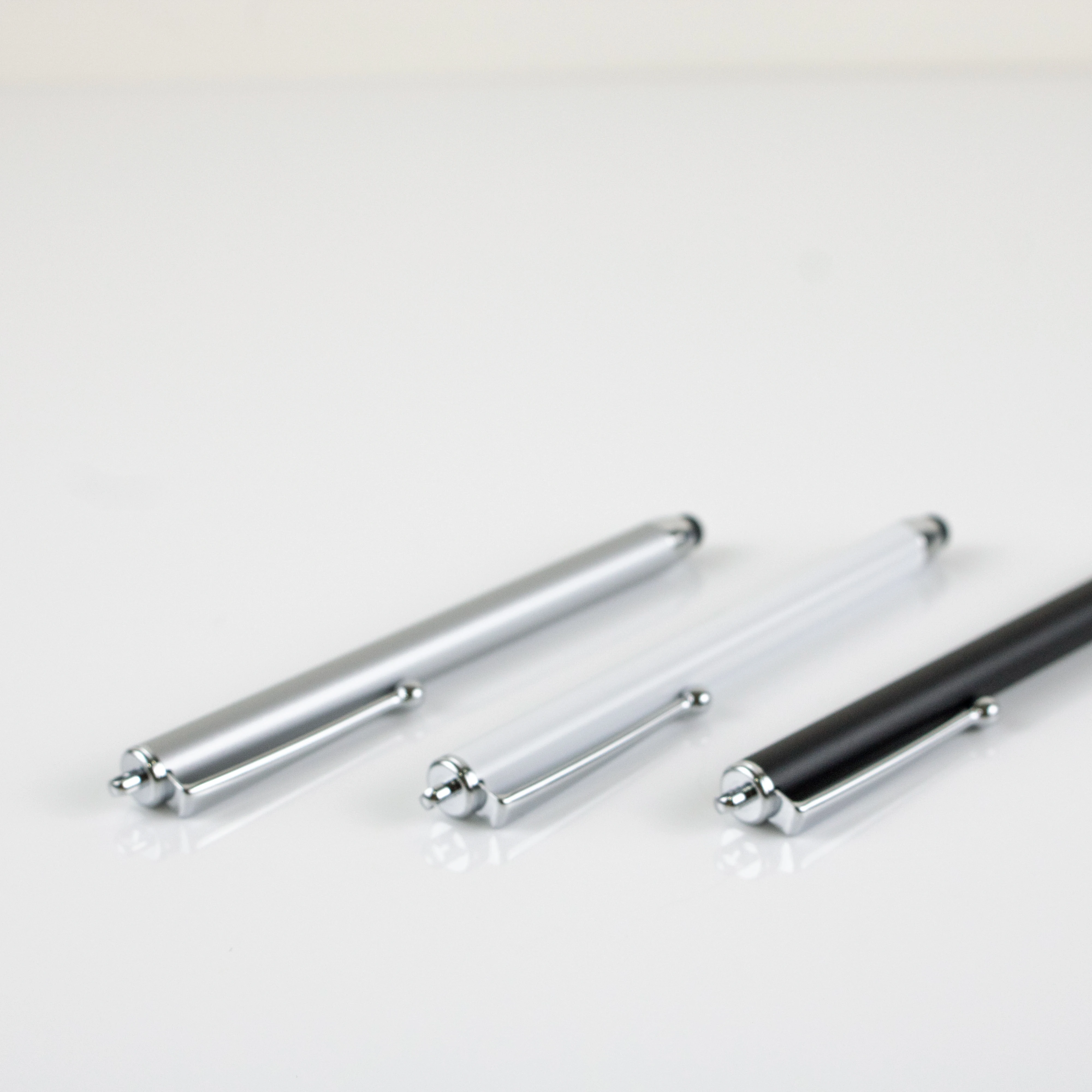 Universal Tablet Stylus pen with logo for touch screen smart writing stylish touch pen new design 6mm silicone tip