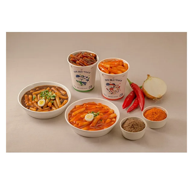 Корейское производство, продукт для мгновенных продуктов Mimi, пряные топоки, корейские Оригинальные тубокки со сладким и острым вкусом