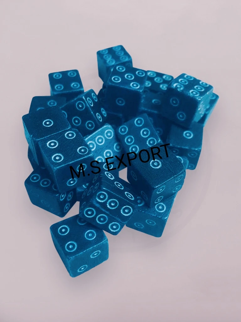 High Quality Customizable Polyhedral Dice Cup 8MM-20MM Bone Design Custom Logo for Board Games