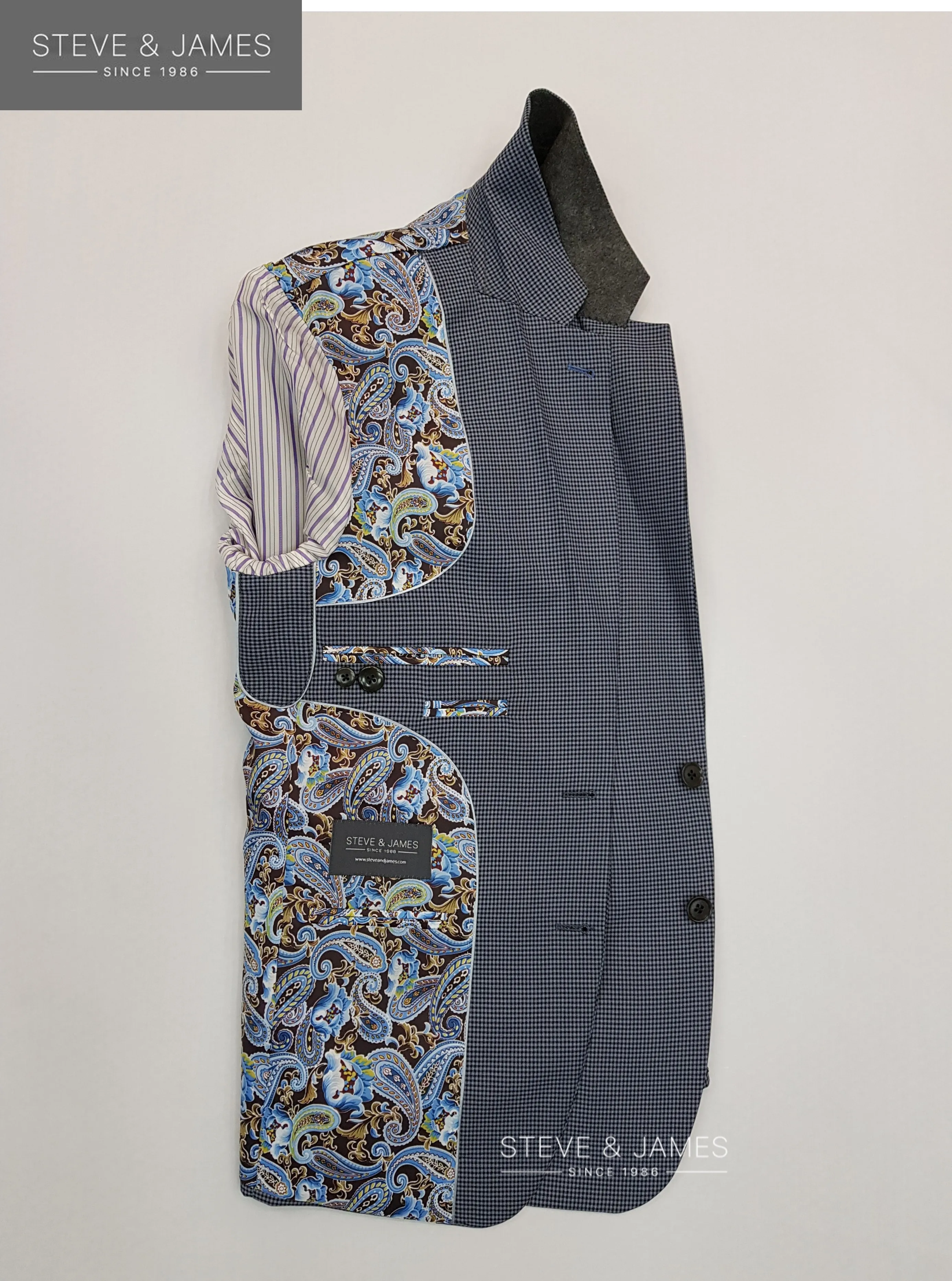 
Top Quality men wedding pant suits pictures for men from Steve & James 