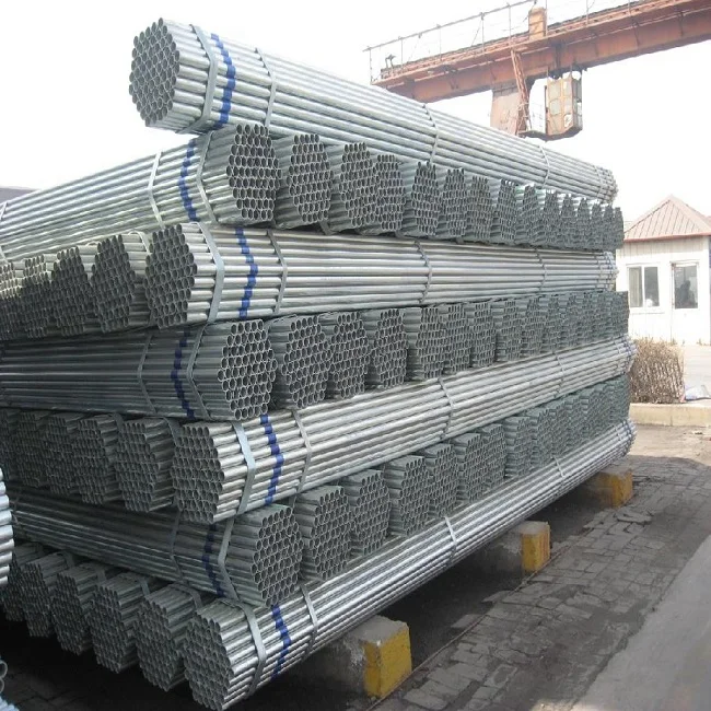 high quality Welded galvanized gi iron steel pipe price from china factory