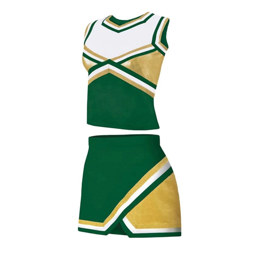 Top Sales Custom Youth Cheerleader Custom Cheer Costume Uniforms New Brand Cheerleading Uniform Set