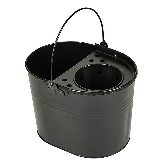 Оцинкованная швабра ведро овальной формы классическое стильное ручной работы оптовая продажа индивидуальная форма горячая распродажа для швабры