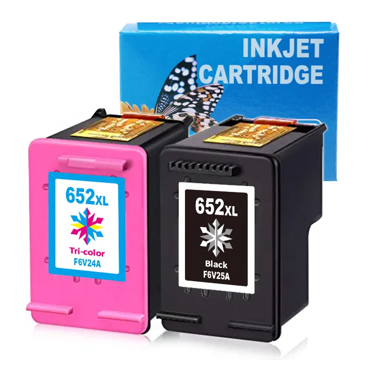  Картридж струйный UniPlus 652 652XL F6V24A F6V25A для HP Deskjet ink