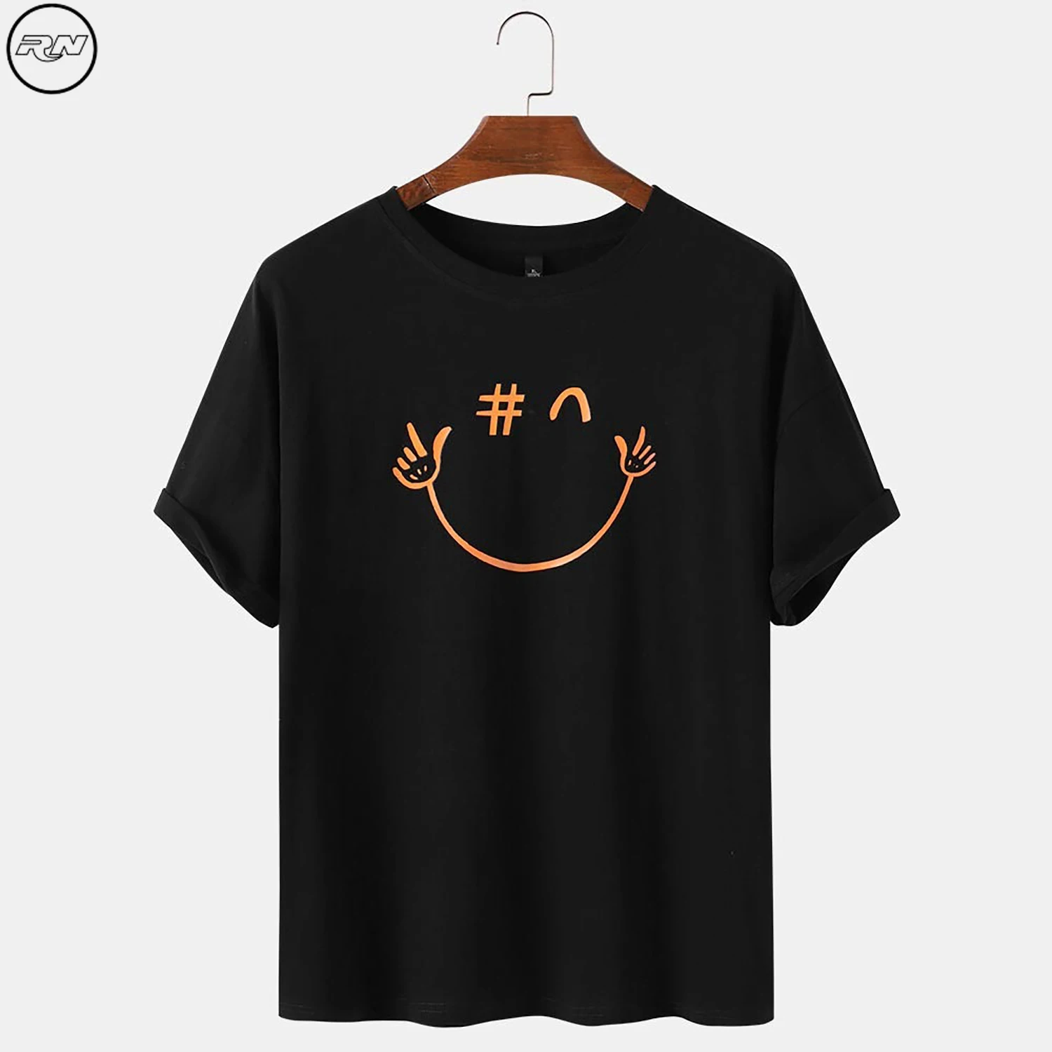 Оптовая продажа Высококачественная Мужская футболка из 100% хлопка с принтом на заказ вашего бренда