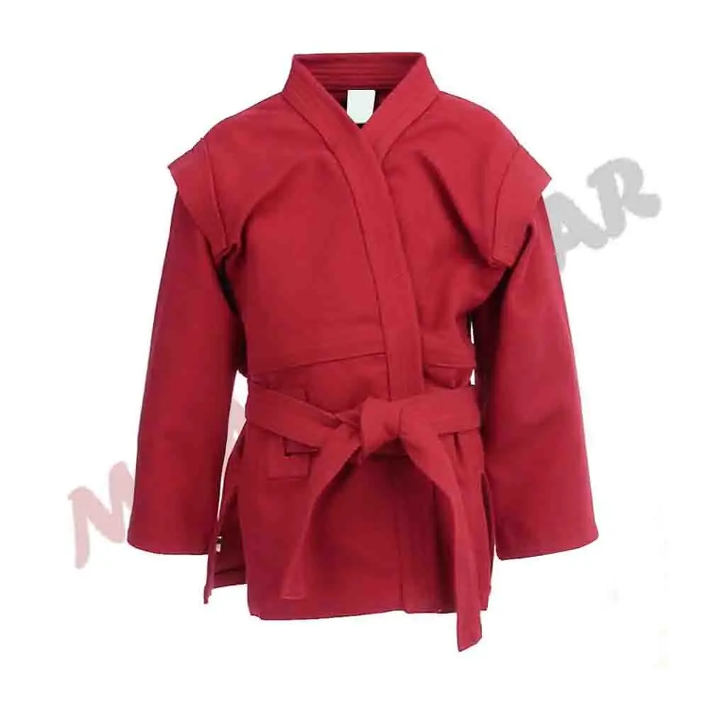 Custom made top quality less price sambo uniform