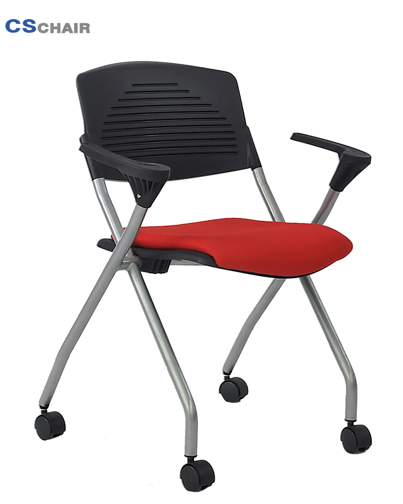 
Adult Study Table Chair Metal Style Outdoor Packing Nesting chair on castors 