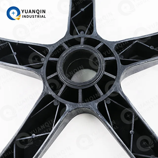 Шарнирные детали на колесиках Pa Office Nylon Spider 280 мм 800 кг черная подставка для детского