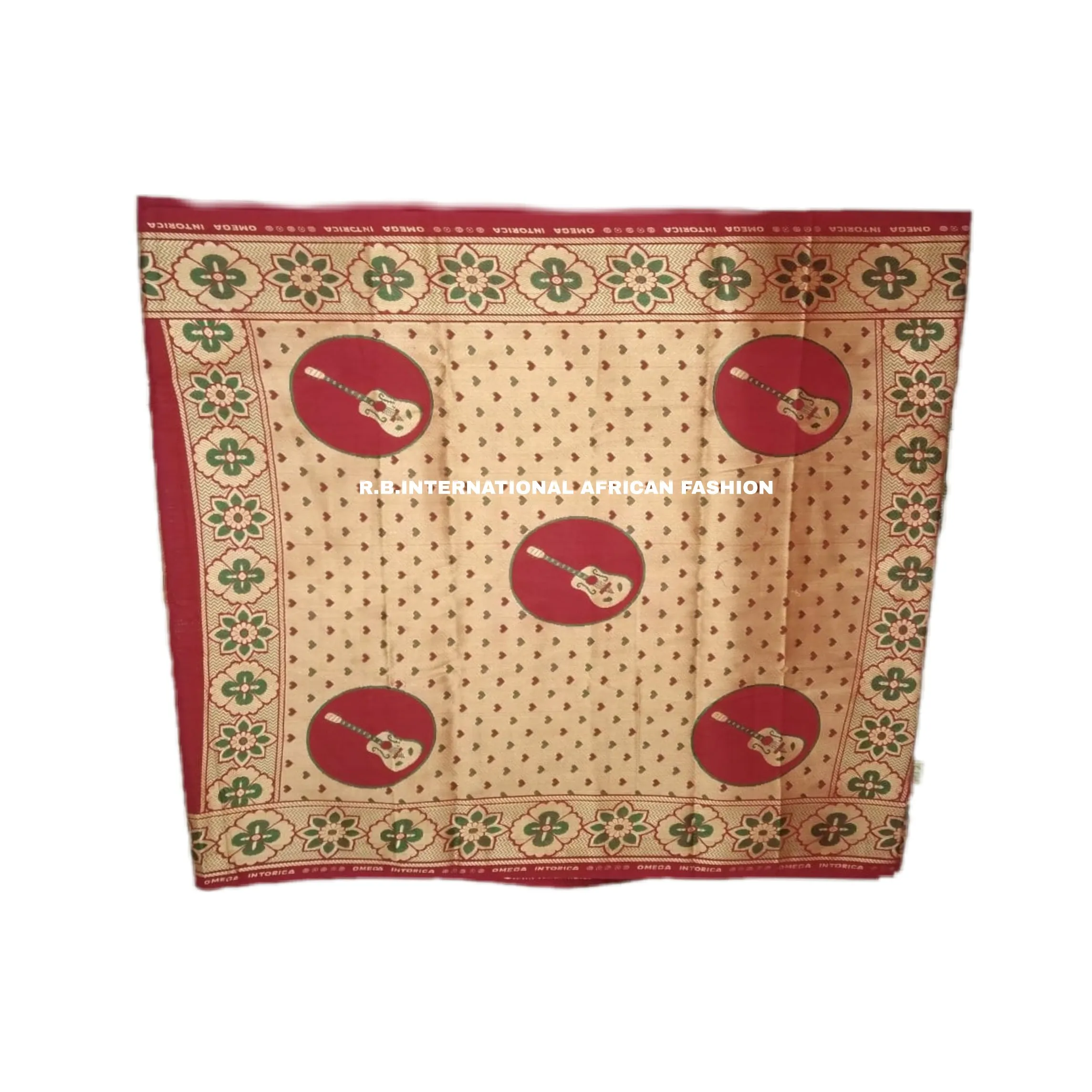 Indian George Wrapper FAbric / African George Wrapper / George Fabric Intorica George Fabric