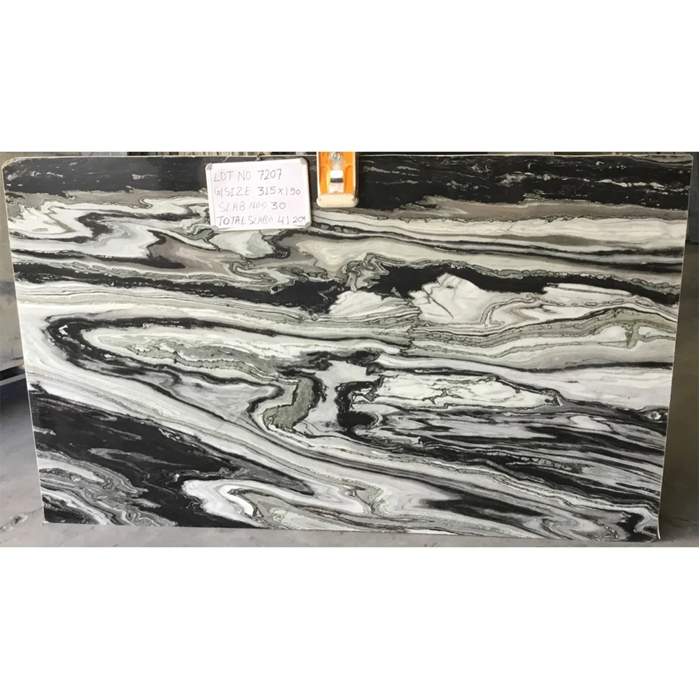 Лидер продаж, экзотический мрамор панды, производство в Индии по оптовой цене-Divya Impex